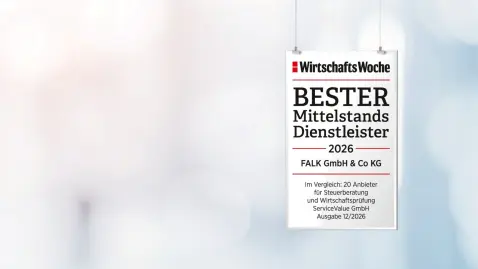 FALK zum siebten Mal in Folge bester Mittelstandsdienstleister