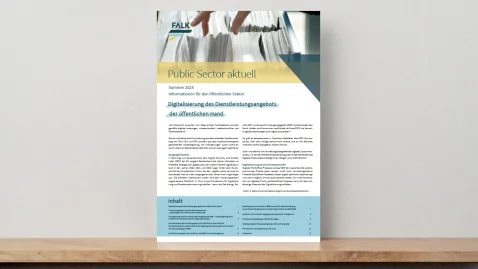 FALK Public Sector aktuell - Sommerausgabe 2025